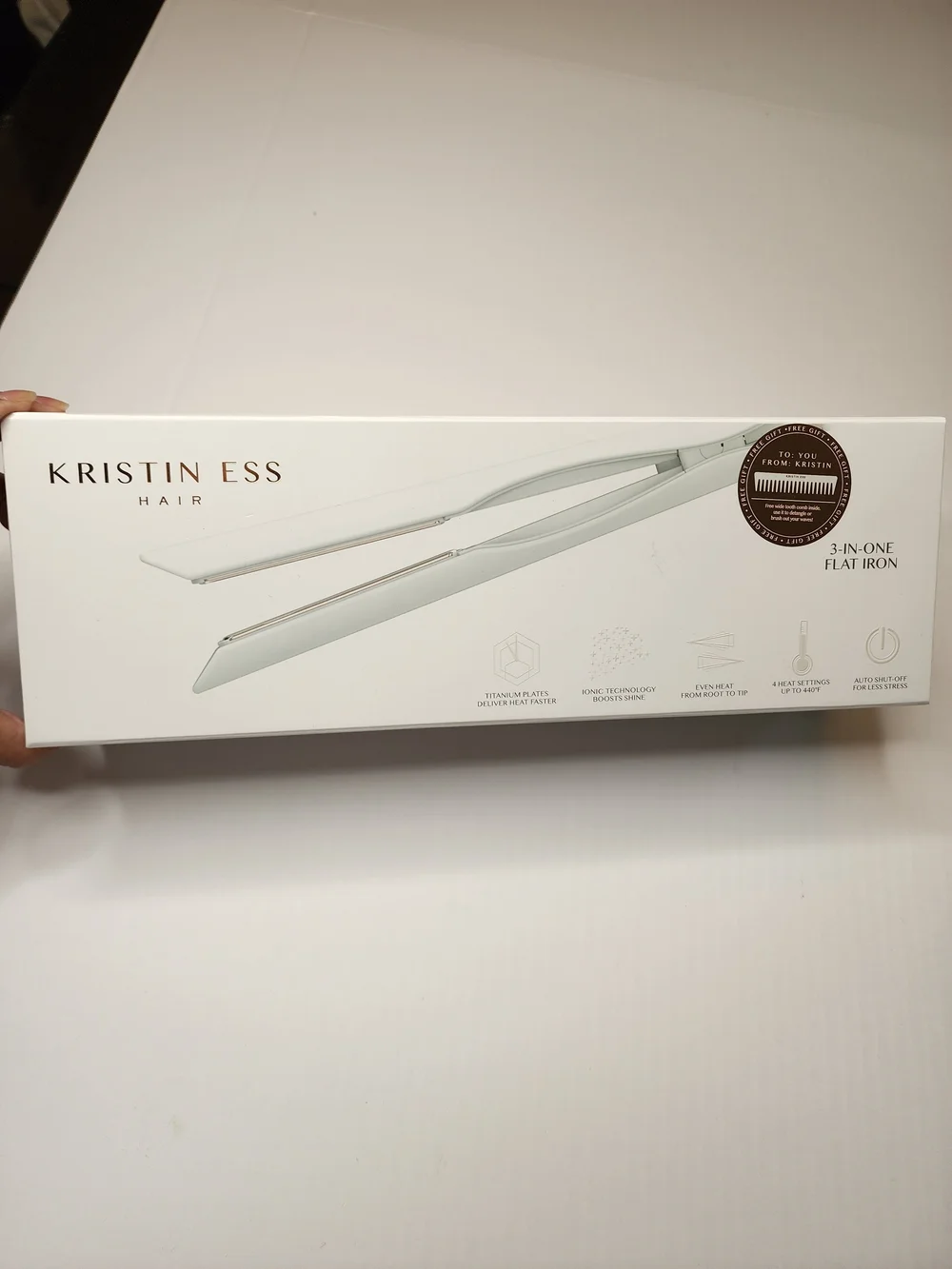Kristin Ess Hair - 3-in-1 Flat Iron